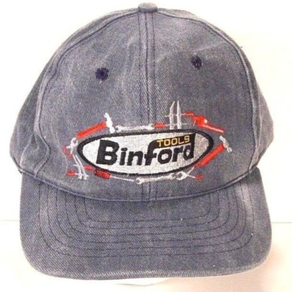 BINFORD TOOLS 1990s Vintage Hat - HOME IMPROVEMENT